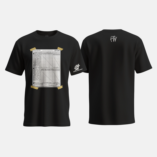 Wick Hockey Gamesheet T-shirt